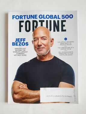 Fortune Magazine August September, 2026 - Jeff Bezos - Fortune Global 500
